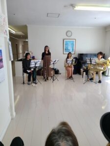 管楽器コンサート こもれびにて開催しました♪